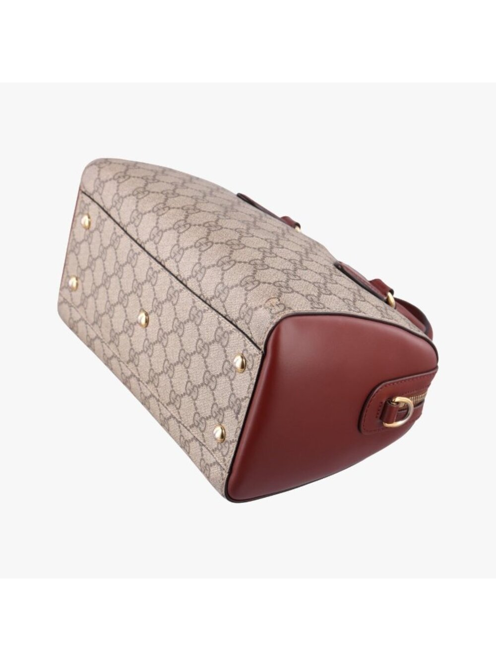 Gucci GG Supreme Beige Brown Leather - Picture 4 of 16